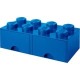 Room Copenhagen LEGO Cassetto mattoncino 8 blu, Scatola di immagazzinaggio blu