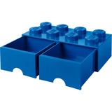 Room Copenhagen LEGO Cassetto mattoncino 8 blu, Scatola di immagazzinaggio blu