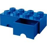 Room Copenhagen LEGO Cassetto mattoncino 8 blu, Scatola di immagazzinaggio blu
