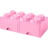 Room Copenhagen LEGO Cassetto mattoncino 8 rosa, Scatola di immagazzinaggio rosa