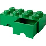 Room Copenhagen LEGO Cassetto mattoncino 8 verde, Scatola di immagazzinaggio verde