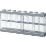 Room Copenhagen LEGO Minifiguren Display Case 16, Scatola di immagazzinaggio grigio