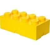 Room Copenhagen LEGO STORAGE BRICK 8 Giallo, Scatola di immagazzinaggio giallo, Giallo, Polipropilene (PP), 500 mm, 250 mm, 180 mm
