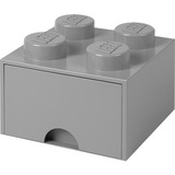 Room Copenhagen LEGO Storage Brick Drawer 4, Scatola di immagazzinaggio grigio scuro