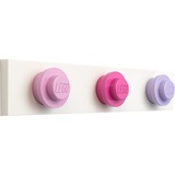 Room Copenhagen Wall Hanger RackLight pink, Dark Pink, Light Purple Interno Gancio universale Lillà, Rosa, Viola, Montaggio a parete bianco, Dark Pink, Light Purple, Interno, Gancio universale, Lillà, Rosa, Viola, ABS, Vite, Rettangolo