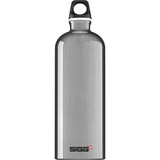 SIGG 1.0 L Traveller 1000 ml Alluminio alluminio, 1000 ml, Alluminio, Tappo avvitabile, Plastica, Aluminium, 257 mm