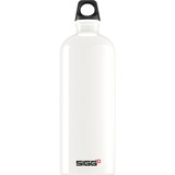 SIGG 1.0 L Traveller 1000 ml Bianco, Bottiglia di acqua bianco, 1000 ml, Bianco, Tappo avvitabile, Plastica, Aluminium, 257 mm