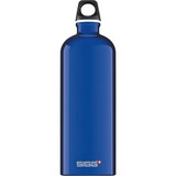 SIGG 1.0 L Traveller 1000 ml Blu blu, 1000 ml, Blu, Tappo avvitabile, Plastica, Aluminium, 257 mm