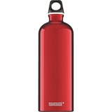SIGG 1.0 L Traveller 1000 ml Rosso rosso, 1000 ml, Rosso, Tappo avvitabile, Plastica, Aluminium, 257 mm