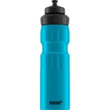 SIGG Alu WMB Sports Touch 0,75 L, Bottiglia di acqua blu