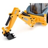 SIKU 3558 modellino in scala Modellino di scavatore Kit di montaggio 1:50, Veicolo modello giallo/Nero, Modellino di scavatore, Kit di montaggio, 1:50, JCB 4CX Backhoe loader, Metallo, Plastica, 3 anno/i
