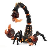 Schleich ELDRADOR CREATURES Scorpione lavico, Gioco figura Nero/Orange, 7 anno/i, Lava World, Monsters and dragons, Multicolore, Plastica