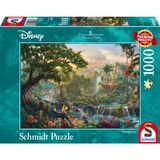 Schmidt Spiele Puzzle Thomas Kinkade: Disney Il Libro della Giungla 