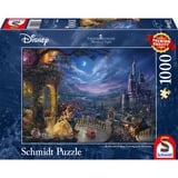 Schmidt Spiele Puzzle Thomas Kinkade: Disney La Bella e la Bestia 