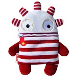 Schmidt Spiele Saggo Peluche bianco/Rosso, Mostro, 3 anno/i