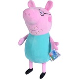 Simba Peppa Pig Papà Pig, Peluche animali rosa/Turchese