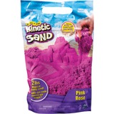 Spin Master Сolour Bag Giocattoli artistici e artigianali fucsia, Kinetic Sand Сolour Bag, Sabbia cinetica per bambini, 3 anno/i, Rosa