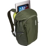 Thule EnRoute Large zaino Nylon verde, 39,6 cm (15.6"), Scompartimento del notebook, Nylon