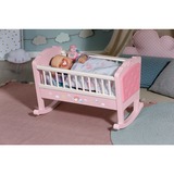 ZAPF Creation Sweet Dreams Crib rosa/Bianco, Baby Annabell Sweet Dreams Crib, Culla/lettino per bambola, 3 anno/i, Batterie richieste, 2,11 kg