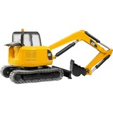 bruder 02456 veicolo giocattolo giallo, Modellino di scavatore, Acrilonitrile butadiene stirene (ABS), Multicolore