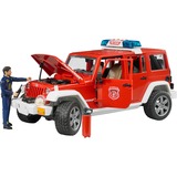 bruder 2528 veicolo giocattolo, Veicolo modello rosso/Bianco, Jeep, Interno/esterno, 3 anno/i, Plastica, Rosso
