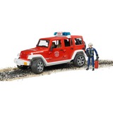bruder 2528 veicolo giocattolo, Veicolo modello rosso/Bianco, Jeep, Interno/esterno, 3 anno/i, Plastica, Rosso