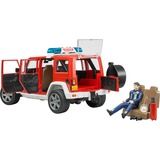 bruder 2528 veicolo giocattolo, Veicolo modello rosso/Bianco, Jeep, Interno/esterno, 3 anno/i, Plastica, Rosso