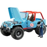 bruder 2541 veicolo giocattolo blu, Jeep, Interno/esterno, 3 anno/i, Plastica, Blu