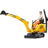 bruder 62002 veicolo giocattolo, Veicolo modello giallo, 4 anno/i