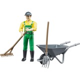 bruder 62610 action figure giocattolo, Gioco figura 0,25 anno/i, Verde, Giallo, Plastica
