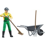 bruder 62610 action figure giocattolo, Gioco figura 0,25 anno/i, Verde, Giallo, Plastica