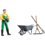 bruder 62610 action figure giocattolo, Gioco figura 0,25 anno/i, Verde, Giallo, Plastica