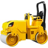 bruder CAT Asphalt drum compactor veicolo giocattolo, Veicolo modello giallo/Nero, 3 anno/i, ABS sintetico, Nero, Giallo