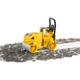 bruder CAT Asphalt drum compactor veicolo giocattolo, Veicolo modello giallo/Nero, 3 anno/i, ABS sintetico, Nero, Giallo