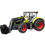 bruder Claas Axion 950 veicolo giocattolo, Veicolo modello verde chiaro/Nero, Modellino di pala caricatrice frontale, Plastica, Nero, Verde
