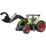 bruder Claas Axion 950 veicolo giocattolo, Veicolo modello verde chiaro/Nero, Modellino di pala caricatrice frontale, Plastica, Nero, Verde
