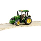 bruder John Deere 5115 M veicolo giocattolo, Veicolo modello Modellino di trattore, 3 anno/i, Acrilonitrile butadiene stirene (ABS), Verde