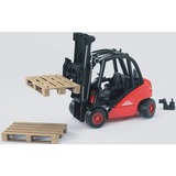 bruder Linde fork lift H30D with 2 pallets veicolo giocattolo, Veicolo modello Nero/Rosso, 3 anno/i, ABS sintetico, Nero, Rosso