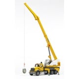 bruder MACK Granite Liebherr crane truck veicolo giocattolo, Veicolo modello giallo/grigio, 4 anno/i, ABS sintetico, Nero, Giallo