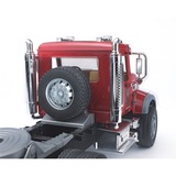 bruder MACK Granite Low loader and JCB 4CX veicolo giocattolo, Veicolo modello rosso, 3 anno/i, ABS sintetico, Multicolore