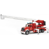 bruder MACK Granite fire engine with water pump veicolo giocattolo, Veicolo modello rosso/Bianco, 4 anno/i, ABS sintetico, Rosso, Bianco