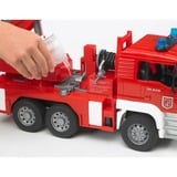 bruder MAN Fire engine with selwing ladder veicolo giocattolo rosso/Bianco, 4 anno/i, ABS sintetico, Multicolore