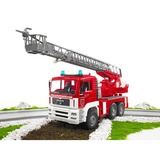 bruder MAN Fire engine with selwing ladder veicolo giocattolo rosso/Bianco, 4 anno/i, ABS sintetico, Multicolore