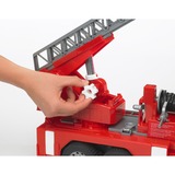 bruder MAN Fire engine with selwing ladder veicolo giocattolo, Veicolo modello rosso/Bianco, 4 anno/i, ABS sintetico, Multicolore