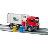 bruder Man Tgs Trasporto Rifiuti Caricamento Laterale, Veicolo modello Bianco, Plastica, 0,25 anno/i, Ragazzo, Rosso, 8,25 anno/i