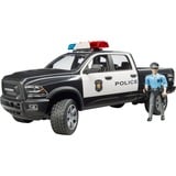 bruder RAM 2500 Pickup della Polizia, Veicolo modello Nero/Bianco