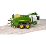 bruder Rimorchio John Deere Pressaballe C441R, Veicolo modello verde