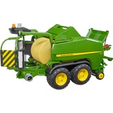 bruder Rimorchio John Deere Pressaballe C441R, Veicolo modello verde