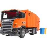 bruder SCANIA R-series Garbage truck veicolo giocattolo, Veicolo modello arancione , 4 anno/i, Arancione
