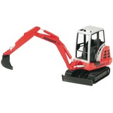 bruder Schaeff HR16 Mini excavator veicolo giocattolo rosso/Nero, 3 anno/i, ABS sintetico, Nero, Rosso, Bianco
